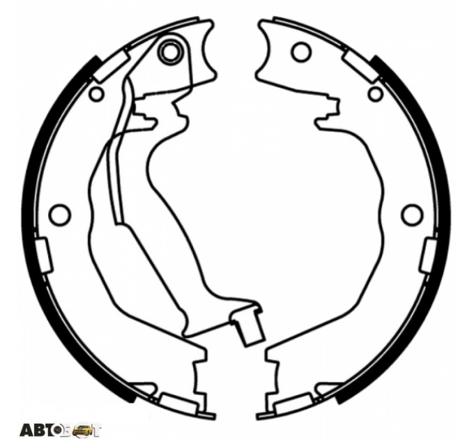 Тормозные колодки ABE C00329ABE, цена: 1 120 грн.