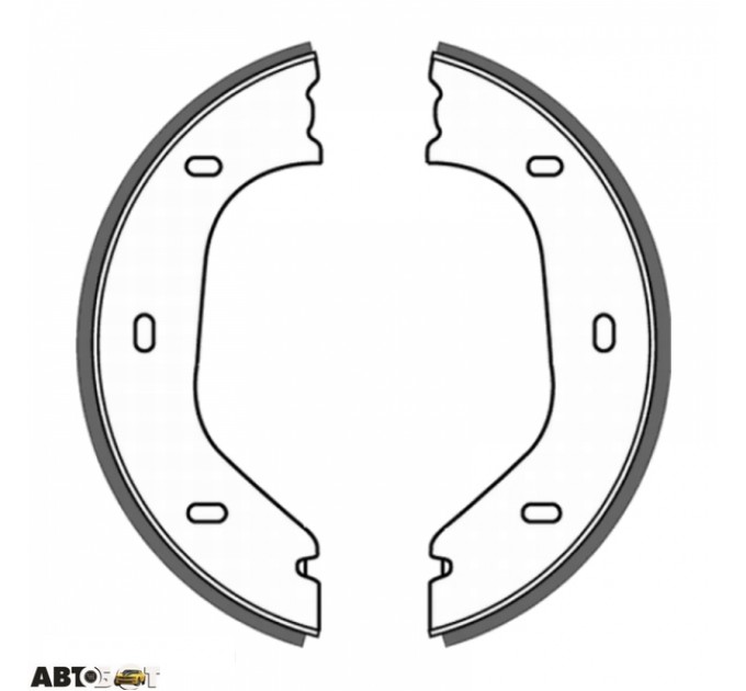 Тормозные колодки ABE CRB000ABE, цена: 570 грн.