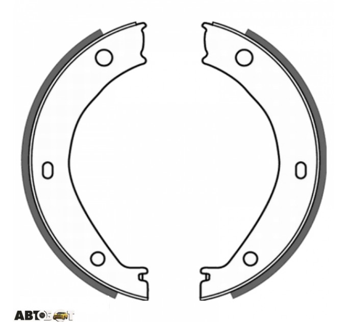 Тормозные колодки ABE CRB002ABE, цена: 574 грн.