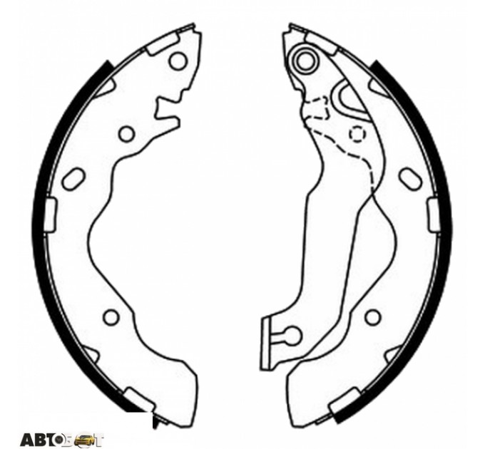 Тормозные колодки ABE C00500ABE, цена: 843 грн.