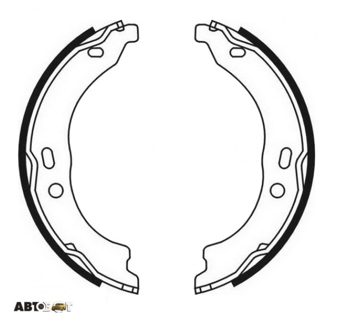 Гальмівні колодки ABE CRG000ABE, ціна: 730 грн.