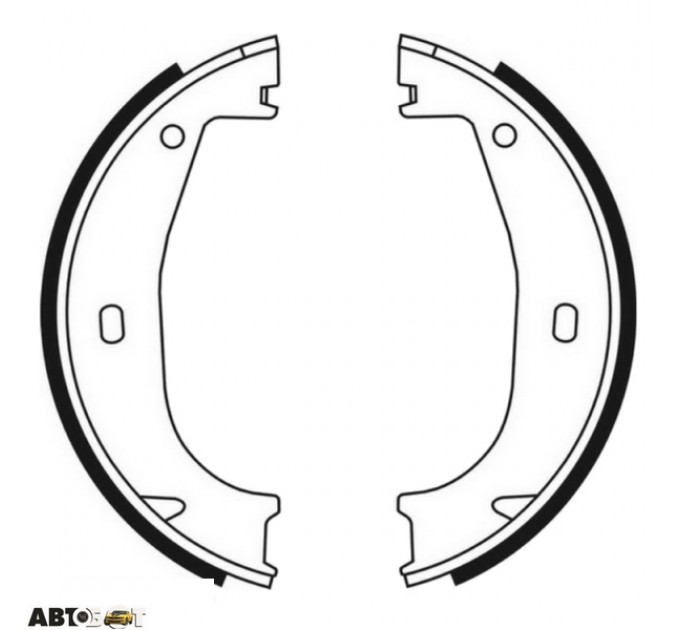 Тормозные колодки ABE CRB001ABE, цена: 508 грн.