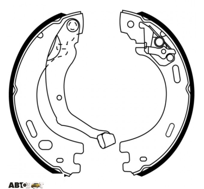 Гальмівні колодки ABE CRI000ABE, ціна: 1 830 грн.