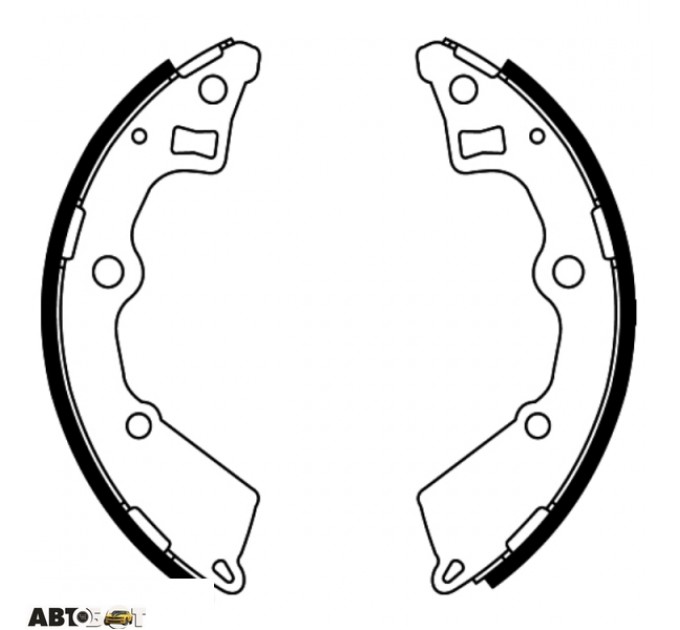 Тормозные колодки ABE C00321ABE, цена: 578 грн.