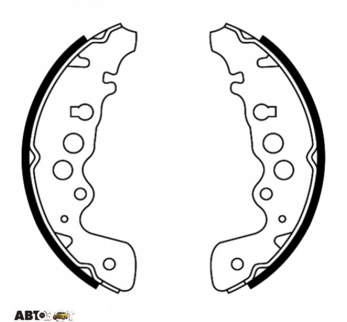 Тормозные колодки ABE C08018ABE, цена: 824 грн.