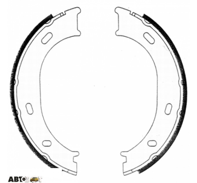 Тормозные колодки ABE CRM004ABE, цена: 694 грн.