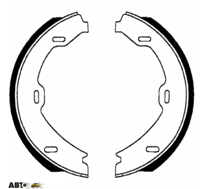 Тормозные колодки ABE CRM006ABE, цена: 760 грн.