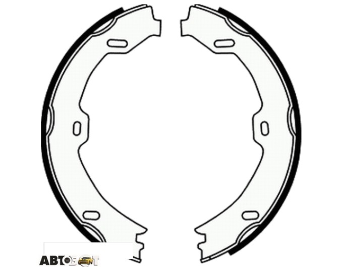 Гальмівні колодки ABE CRM007ABE, ціна: 1 603 грн.