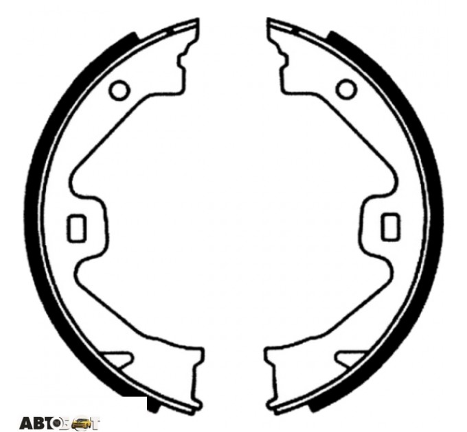 Тормозные колодки ABE CRK000ABE, цена: 626 грн.