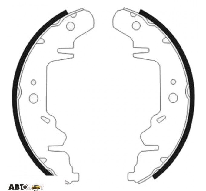 Тормозные колодки ABE C00318ABE, цена: 1 119 грн.