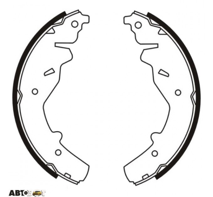 Тормозные колодки ABE C00307ABE, цена: 1 392 грн.