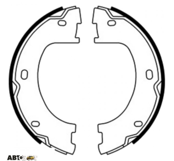 Тормозные колодки ABE CRM013ABE, цена: 1 024 грн.