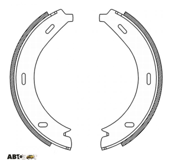 Тормозные колодки ABE CRM005ABE, цена: 597 грн.