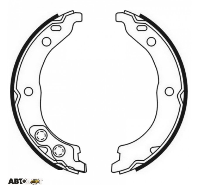 Тормозные колодки ABE CRP002ABE, цена: 768 грн.