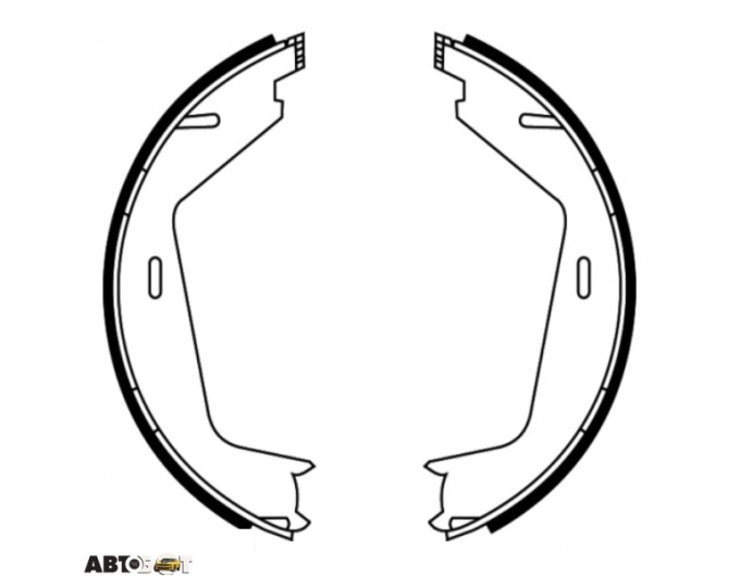 Гальмівні колодки ABE CRV005ABE, ціна: 1 694 грн.