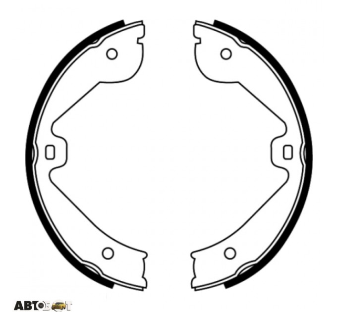 Тормозные колодки ABE CRW000ABE, цена: 917 грн.