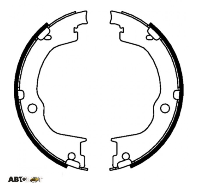 Тормозные колодки ABE CRX002ABE, цена: 887 грн.