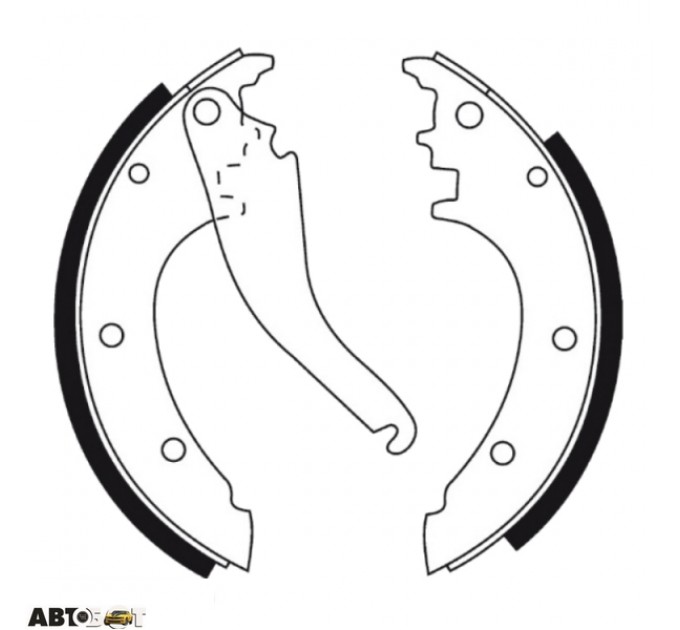 Гальмівні колодки ABE CRE002ABE, ціна: 2 738 грн.