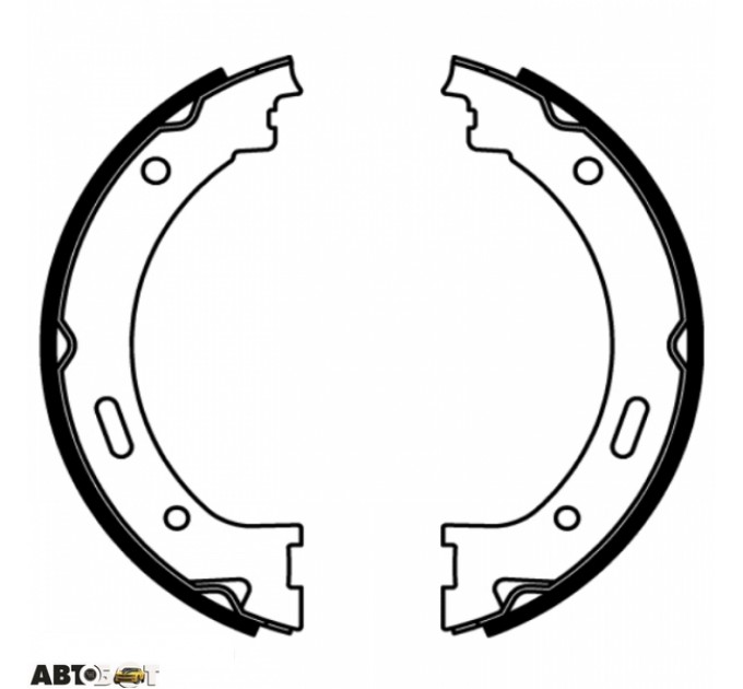 Гальмівні колодки ABE CRY002ABE, ціна: 975 грн.
