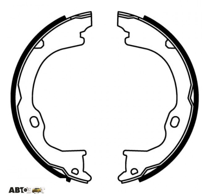 Гальмівні колодки ABE CRY004ABE, ціна: 950 грн.