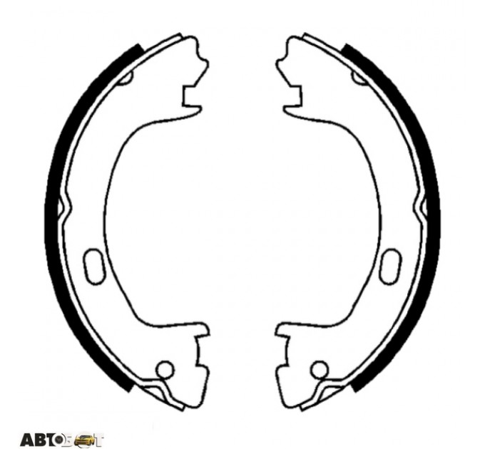 Гальмівні колодки ABE CRY006ABE, ціна: 744 грн.