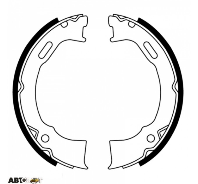 Гальмівні колодки ABE CRY008ABE, ціна: 694 грн.