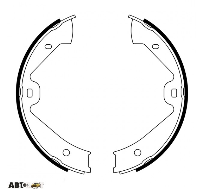 Тормозные колодки ABE CRW001ABE, цена: 1 228 грн.