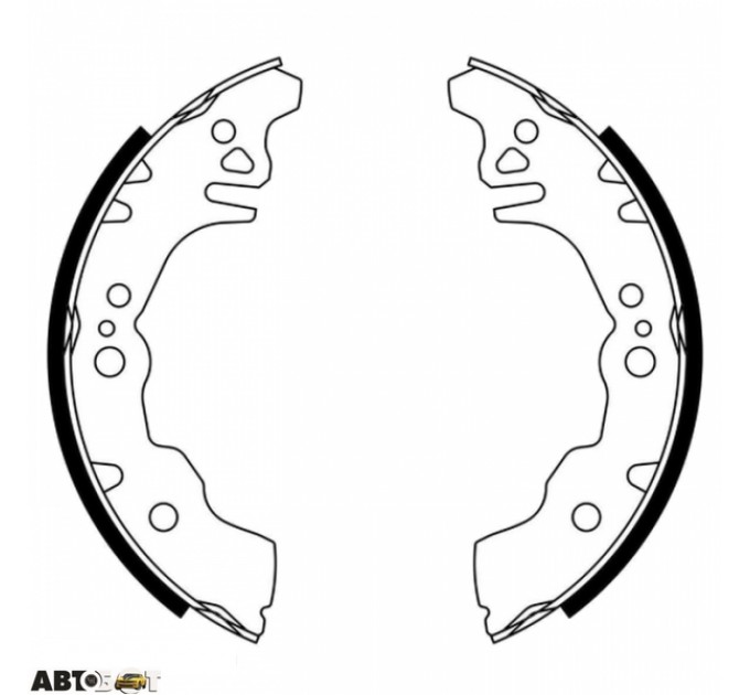 Тормозные колодки ABE C06016ABE, цена: 914 грн.