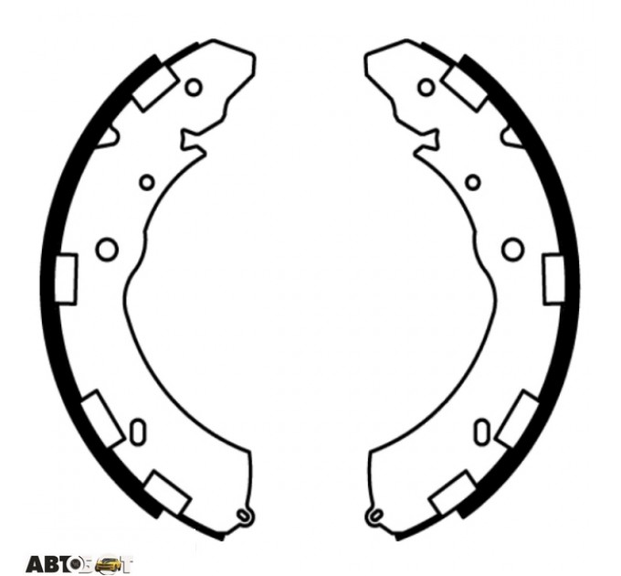 Тормозные колодки ABE C05060ABE, цена: 1 356 грн.