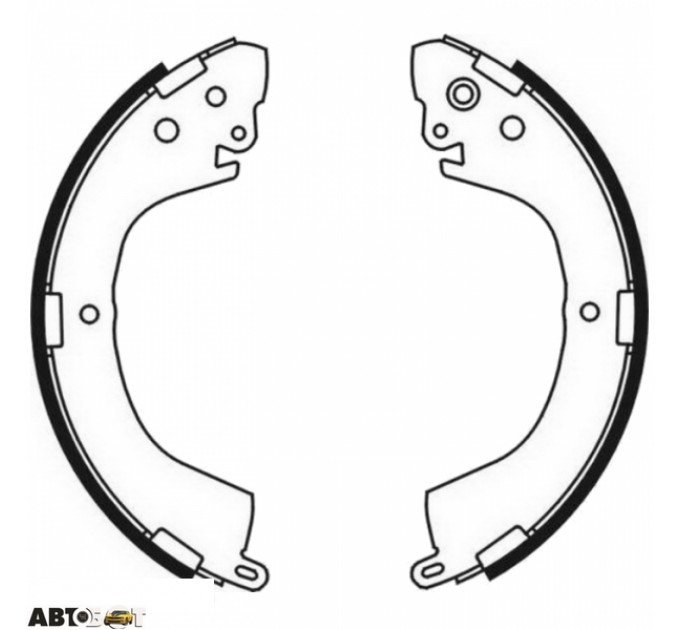 Тормозные колодки ABE C05058ABE, цена: 1 604 грн.