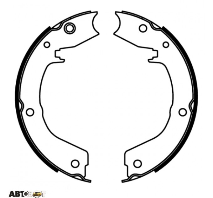 Тормозные колодки ABE C05061ABE, цена: 965 грн.