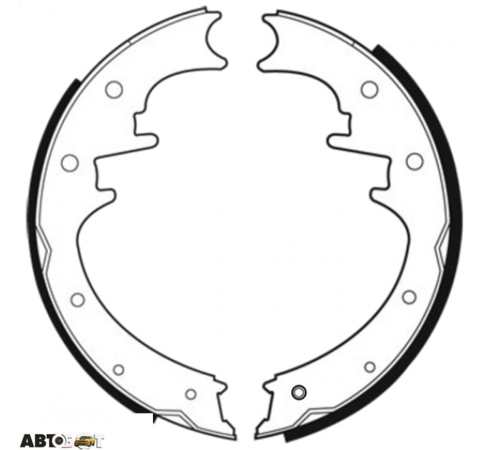 Тормозные колодки ABE C0Y011ABE, цена: 1 568 грн.