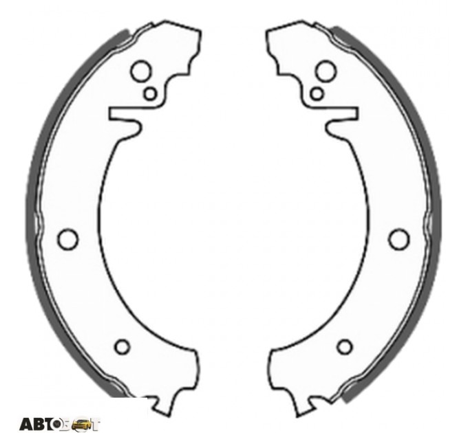 Тормозные колодки ABE C0L000ABE, цена: 750 грн.