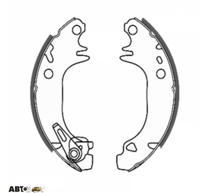 Тормозные колодки ABE C0P005ABE, цена: 719 грн.