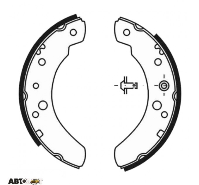 Гальмівні колодки ABE C0G017ABE, ціна: 1 051 грн.