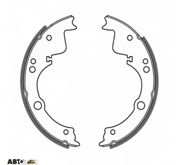 Тормозные колодки ABE C0E002ABE, цена: 1 907 грн.
