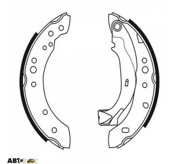 Тормозные колодки ABE C0C019ABE, цена: 879 грн.