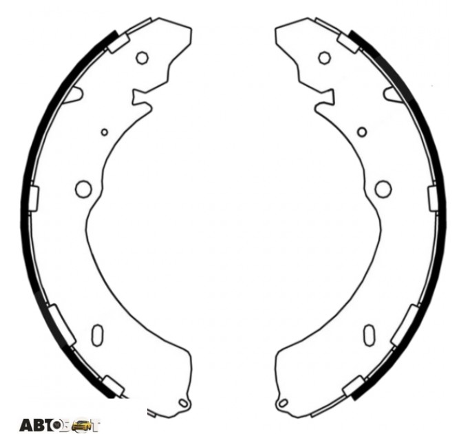 Гальмівні колодки ABE C09009ABE, ціна: 1 945 грн.