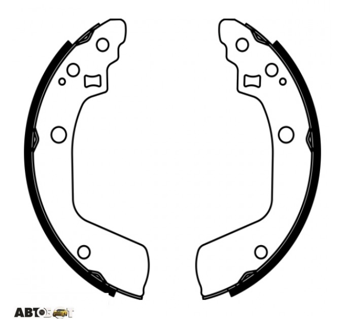 Тормозные колодки ABE C08029ABE, цена: 612 грн.