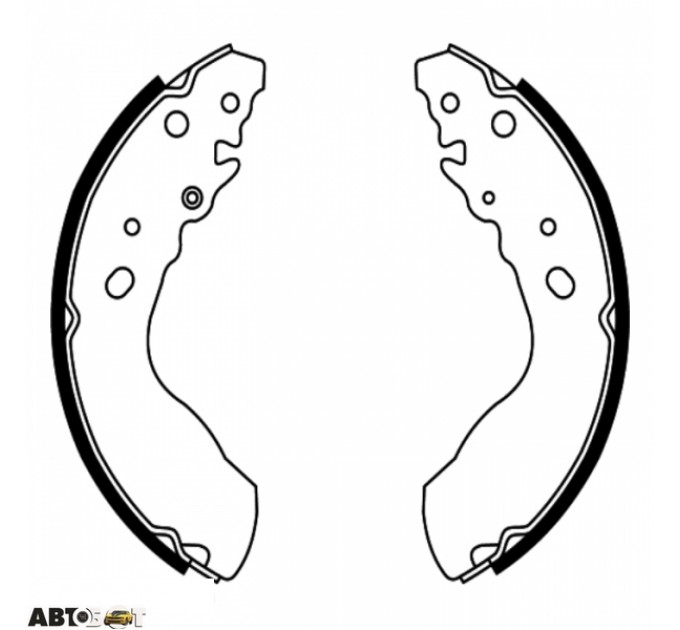 Тормозные колодки ABE C08019ABE, цена: 1 040 грн.