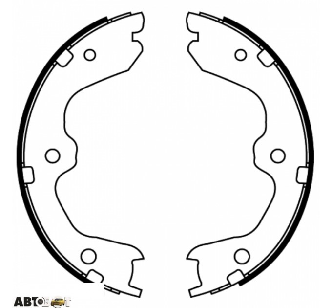 Тормозные колодки ABE C01067ABE, цена: 785 грн.