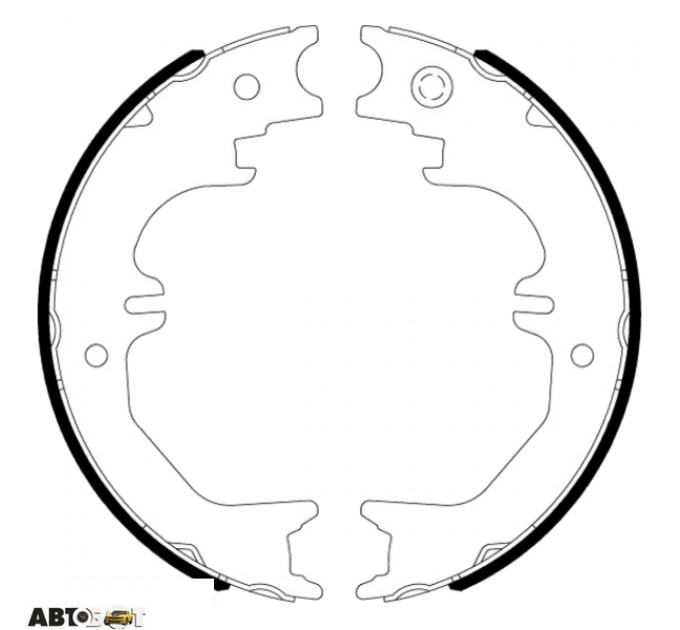 Тормозные колодки ABE C02086ABE, цена: 1 048 грн.