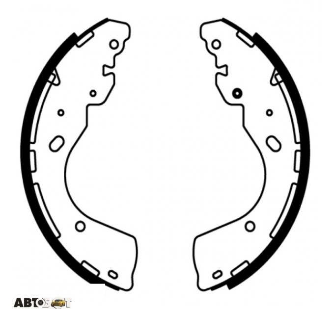 Гальмівні колодки ABE C01060ABE, ціна: 1 215 грн.