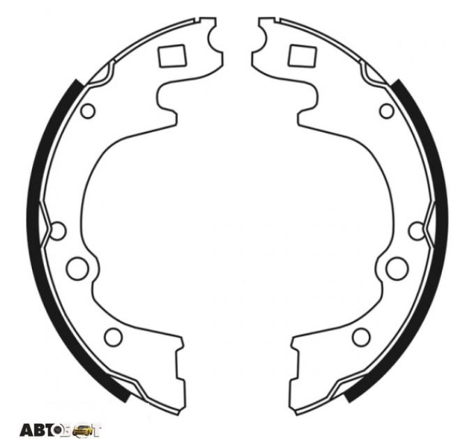 Тормозные колодки ABE C00509ABE, цена: 497 грн.