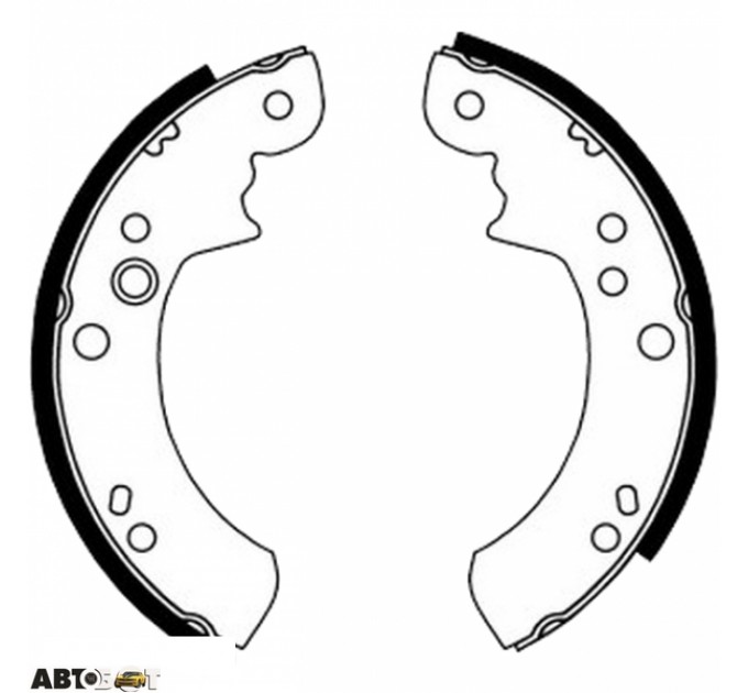 Тормозные колодки ABE C0G015ABE, цена: 1 794 грн.