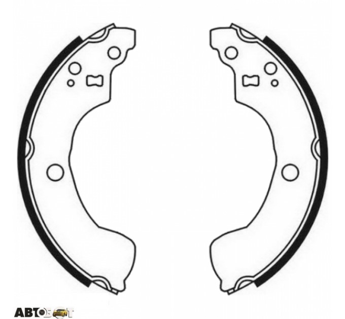 Тормозные колодки ABE C01051ABE, цена: 729 грн.