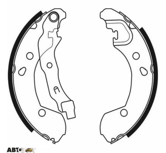 Тормозные колодки ABE C01056ABE, цена: 790 грн.