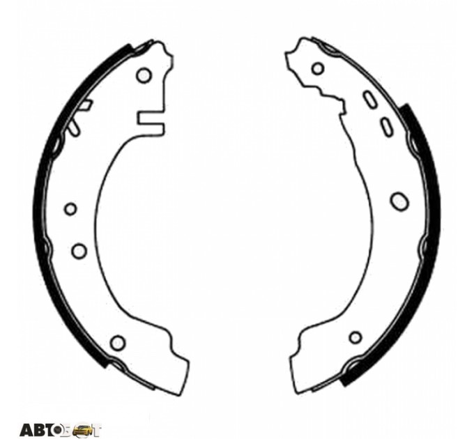 Тормозные колодки ABE C01041ABE, цена: 706 грн.