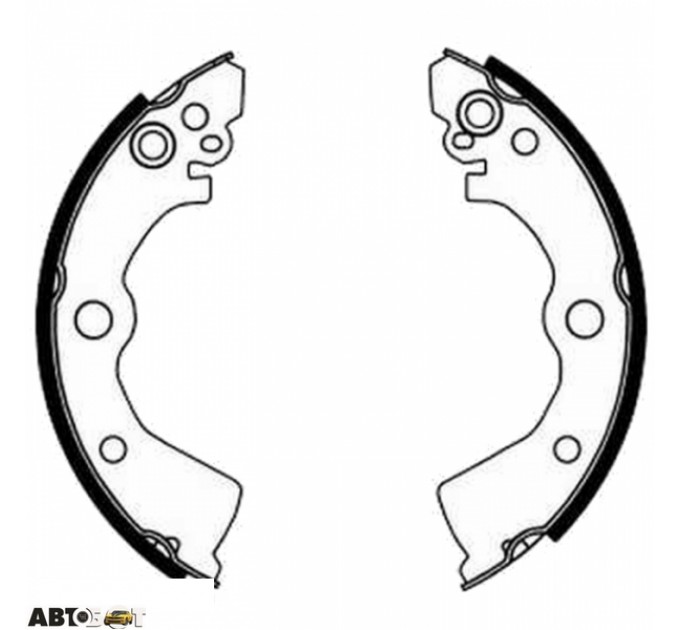 Тормозные колодки ABE C01042ABE, цена: 660 грн.