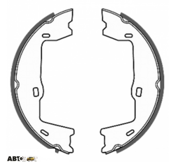 Тормозные колодки ABE CRX000ABE, цена: 454 грн.